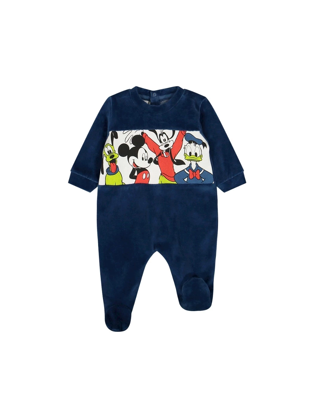 Tutina Con Piede Ciniglia Neonato 23N2460DN