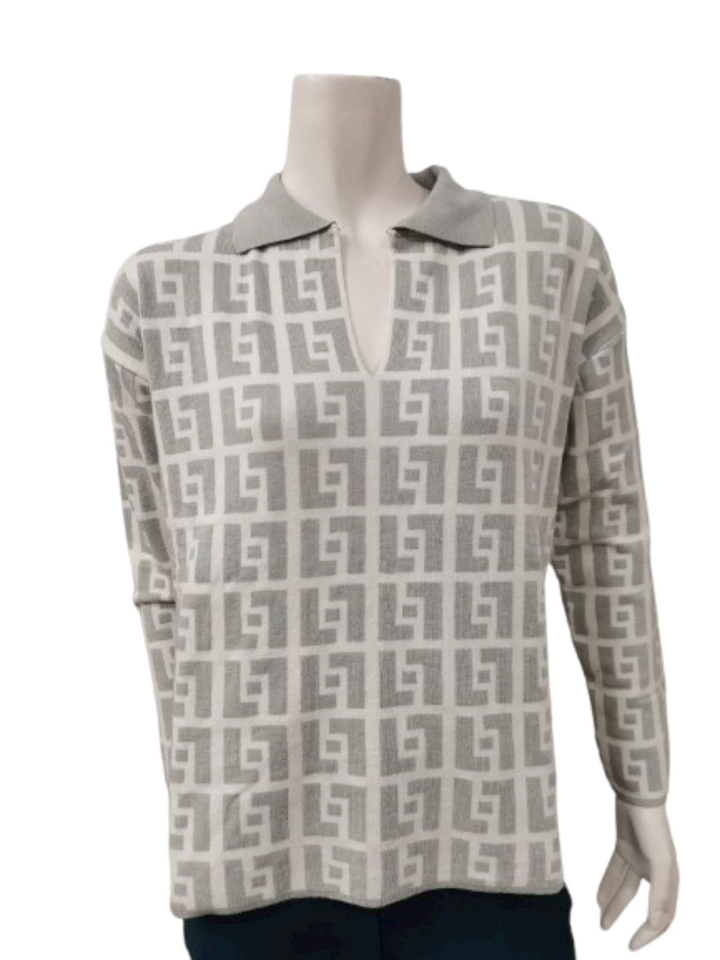 Maglia Polo Con Gancetto Donna 24013G