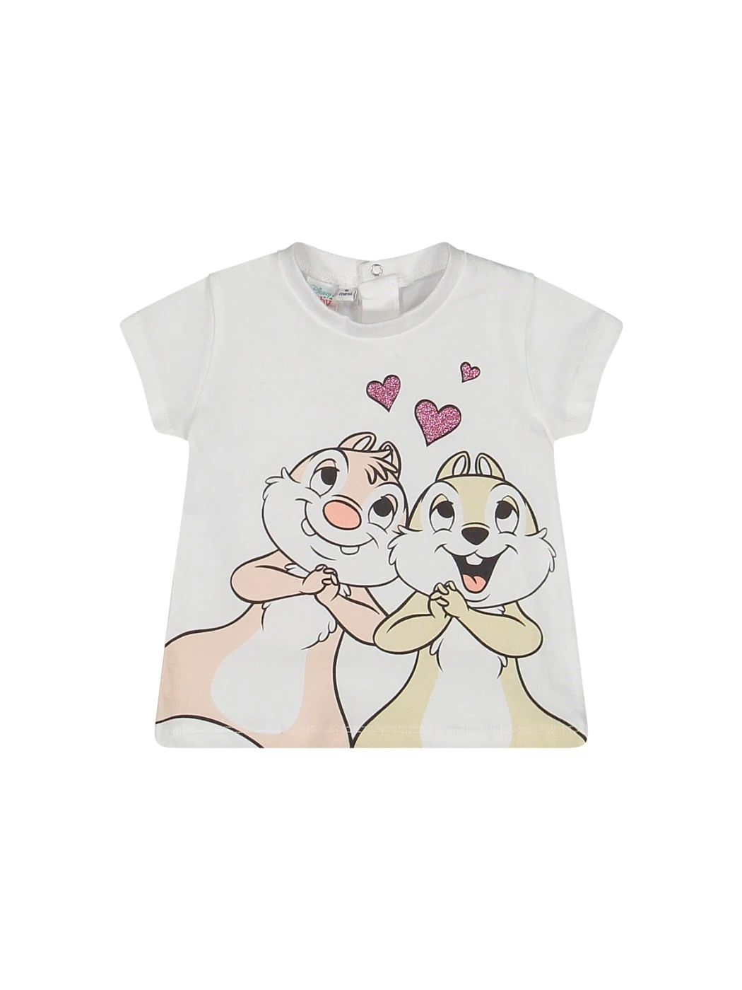 T-Shirt Manica Corta Neonata 24E5111DN