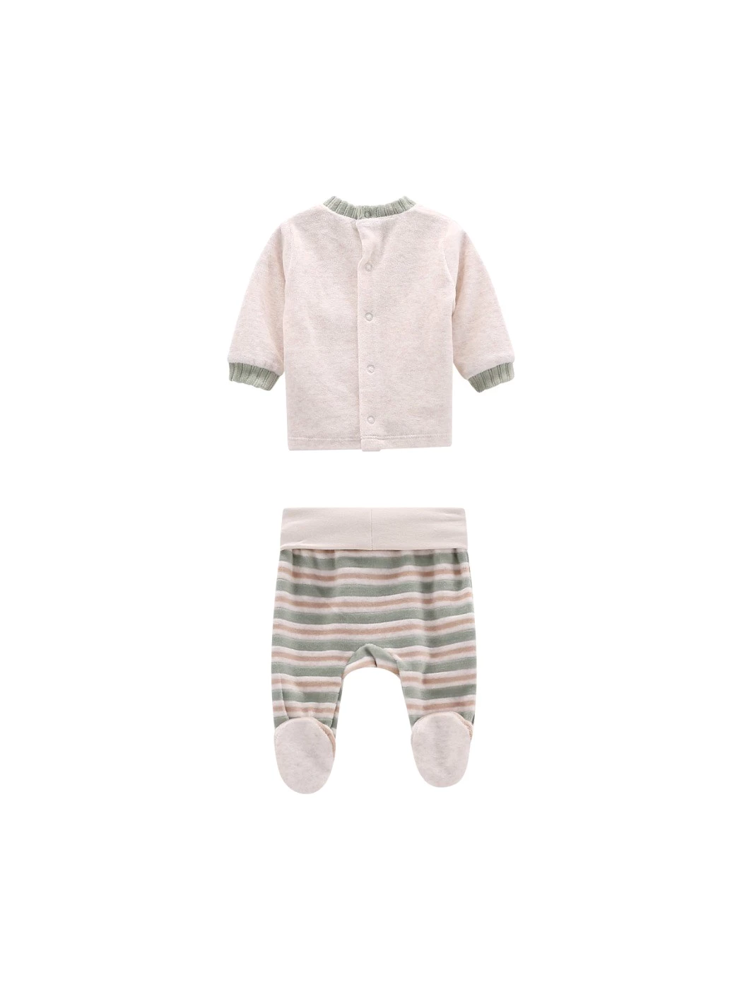 Completo Clinica Con Piede Ciniglia Neonato 25Q0410