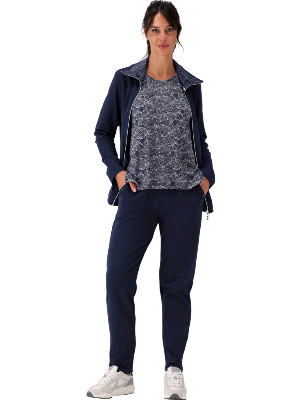 Felpa Zip Donna 2E9586