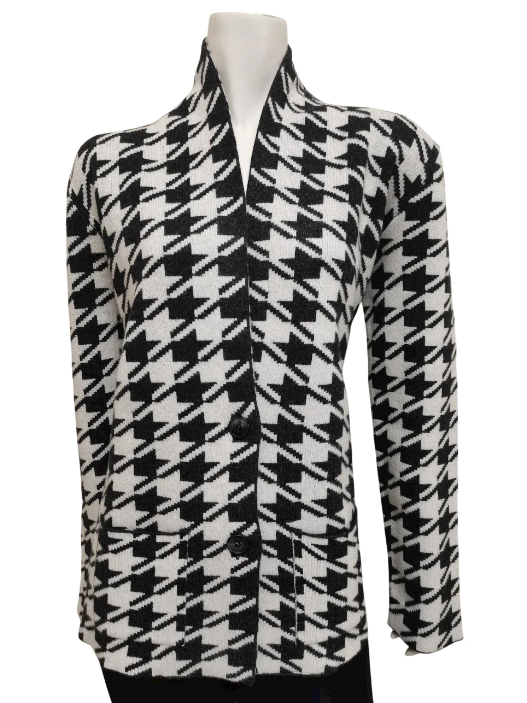 Giacca Bottoni Pied De Poule Donna 31275