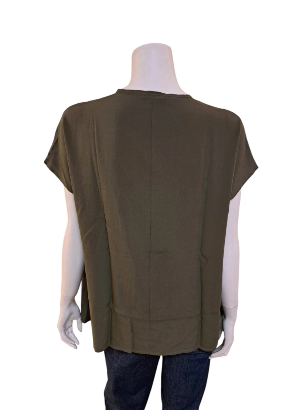 Blusa Girocollo Manica Corta Donna 32206
