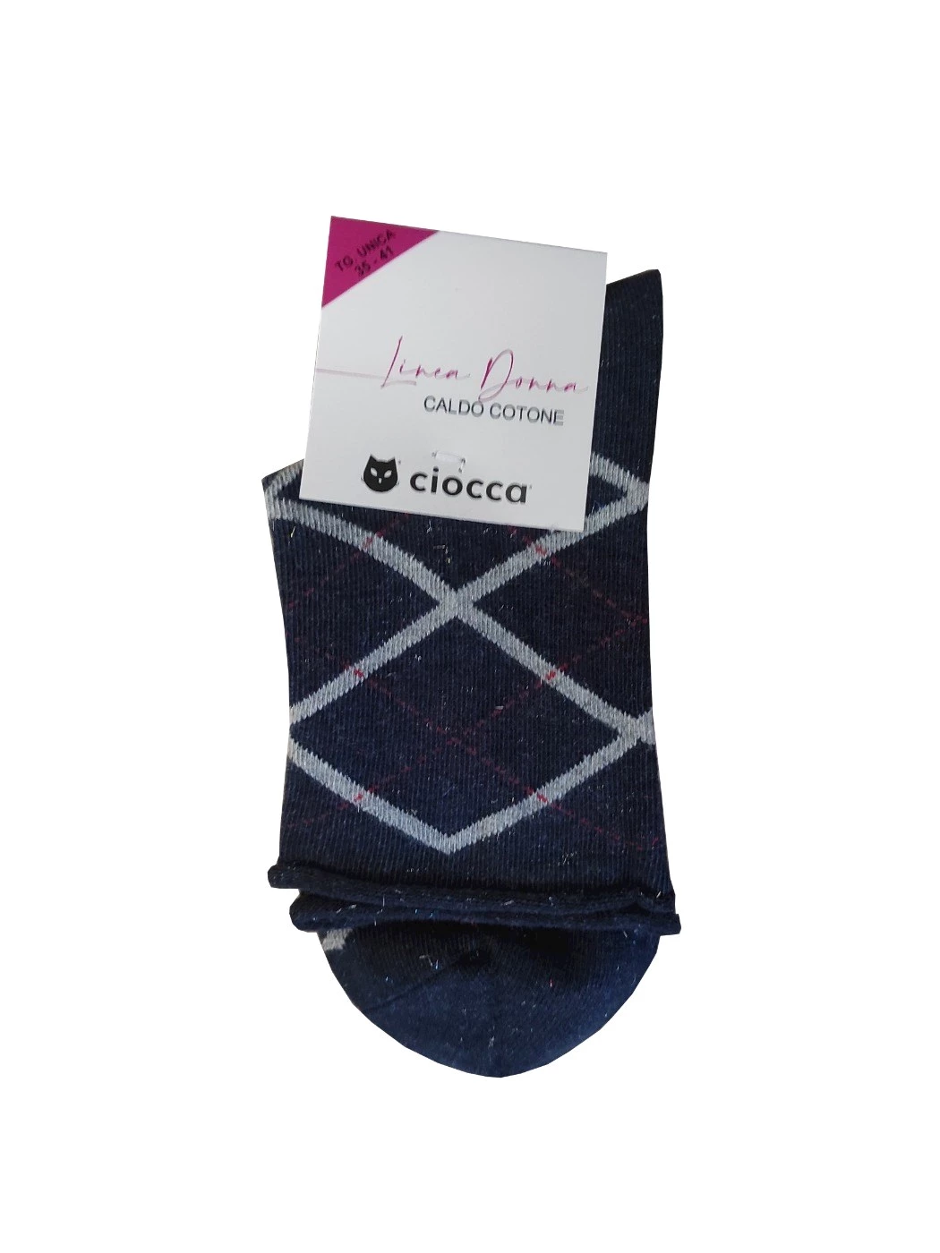 Calza Corta Donna Overcheck Sparkle 371-2