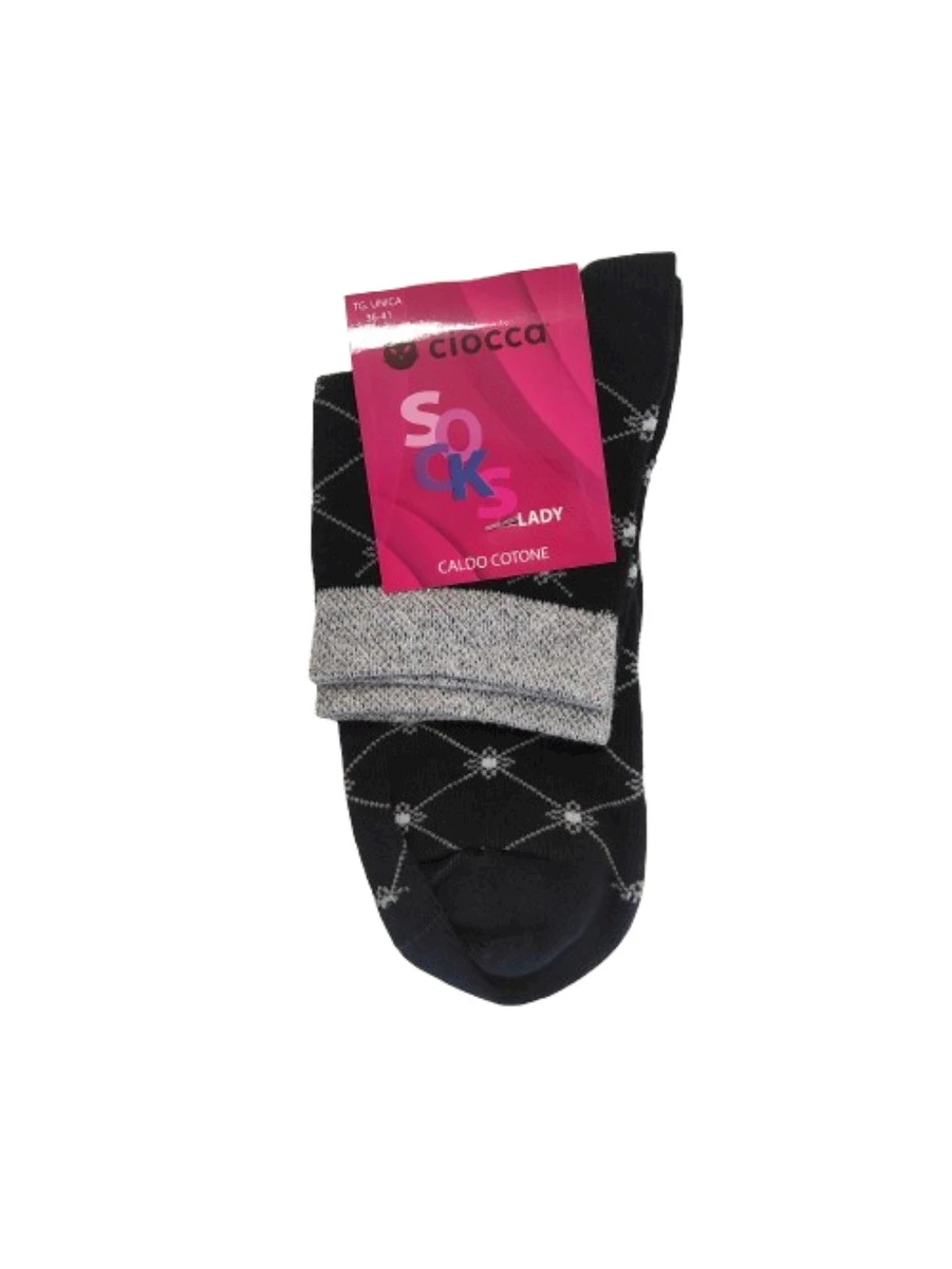 Calza Corta Donna Punto Luce Lurex 405-2