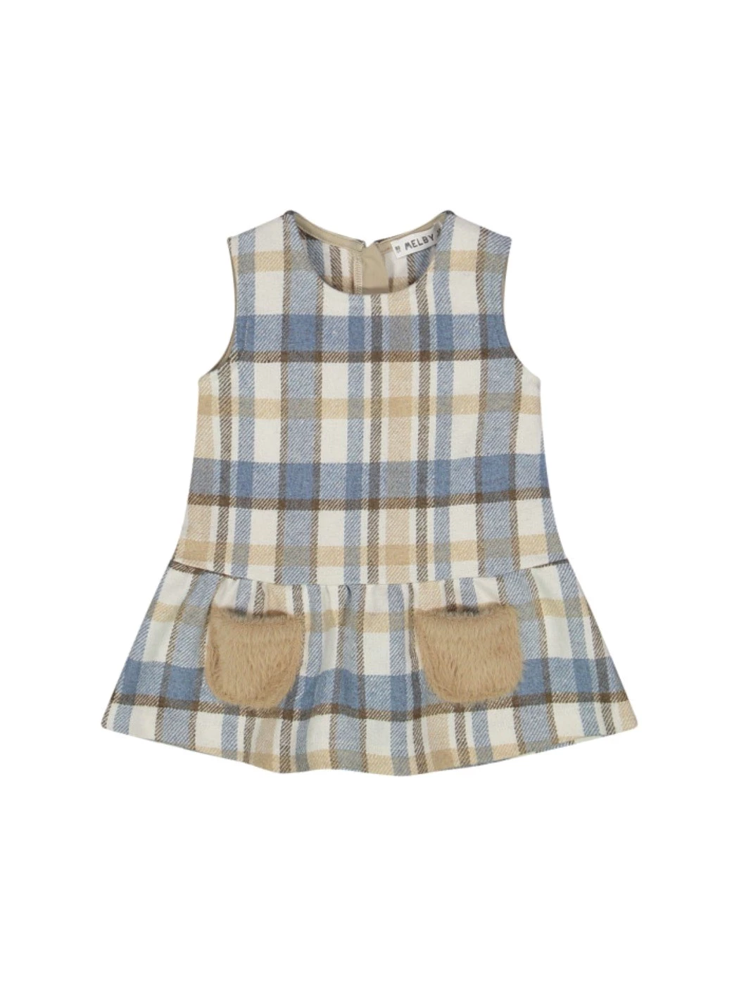 Abito Senza Maniche Fantasia Bambina 44A0683K