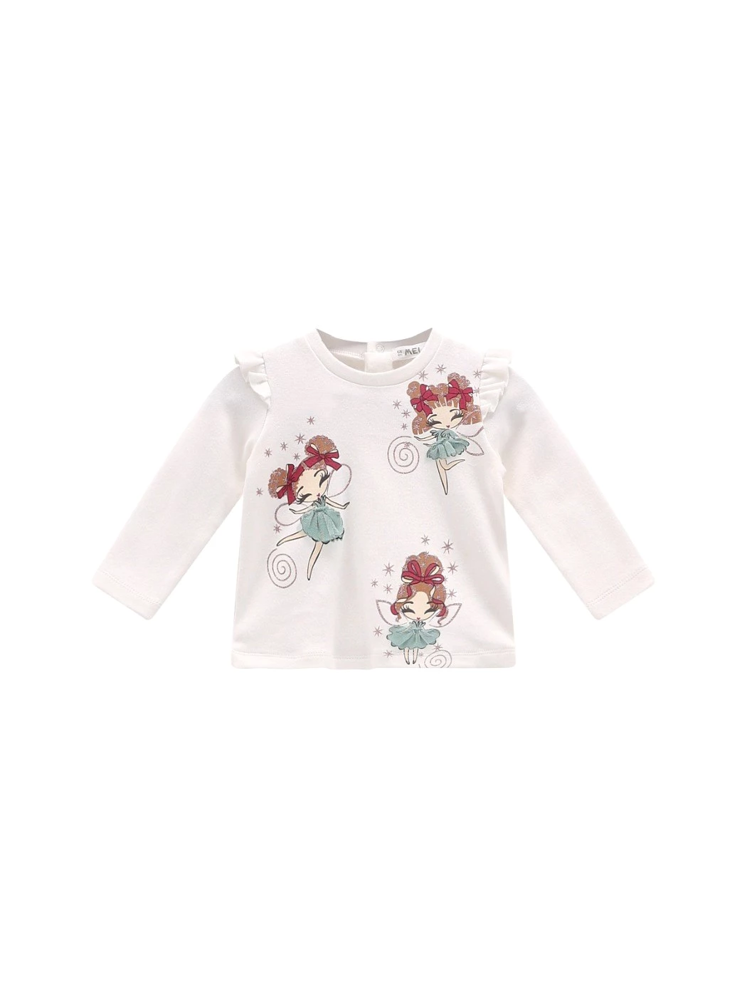 T-Shirt Manica Lunga Interlock Baby F. 45C3063B