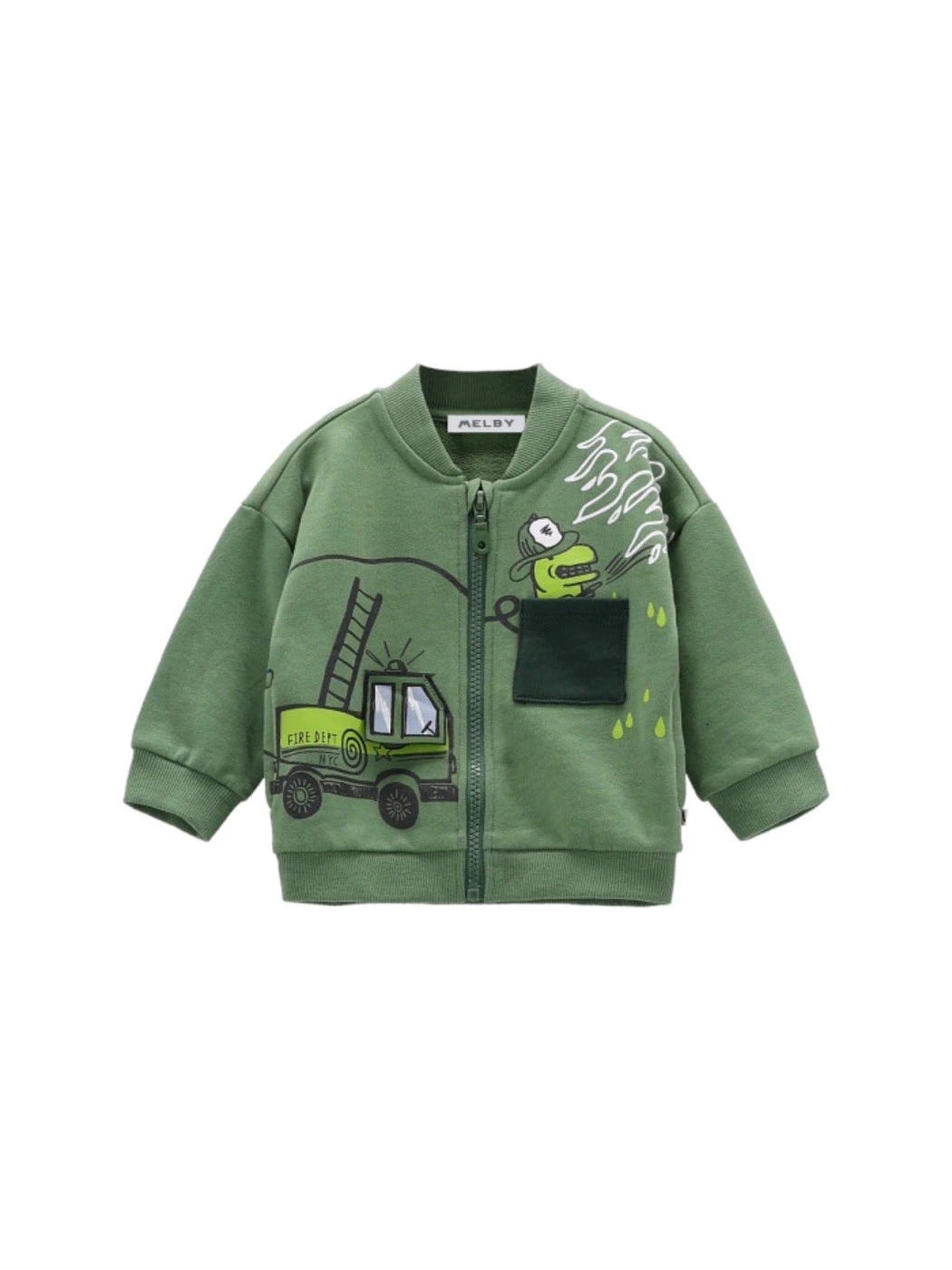 Felpa Zip Manica Lunga Invernale Bambino 45D0372K