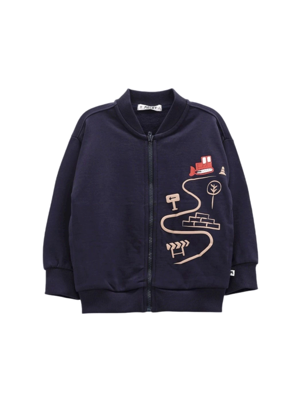 Felpa Zip Manica Lunga Invernale Bambino 45D3192K