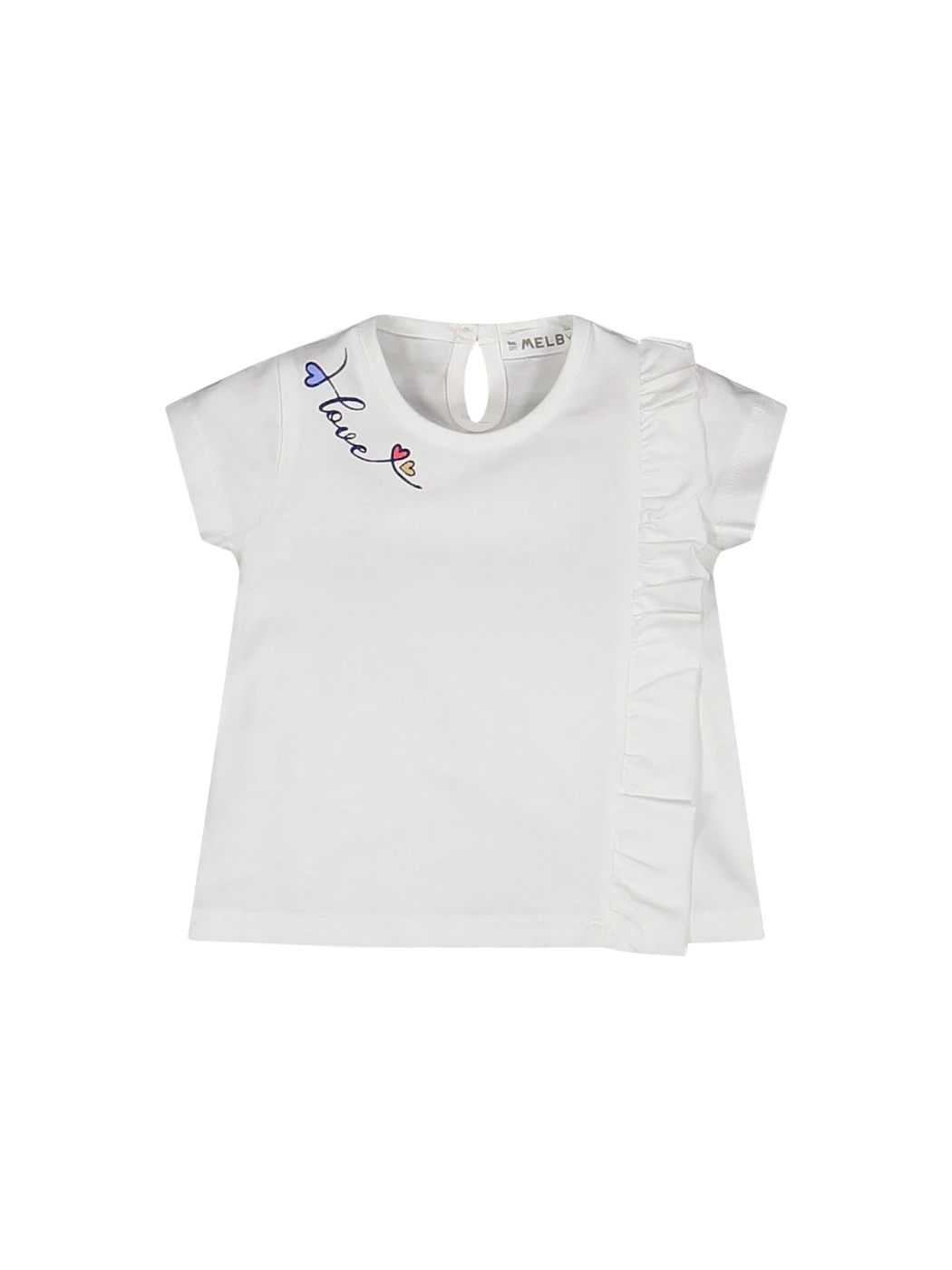 T-Shirt Manica Corta Jersey Stretch Bambina 45E6043K