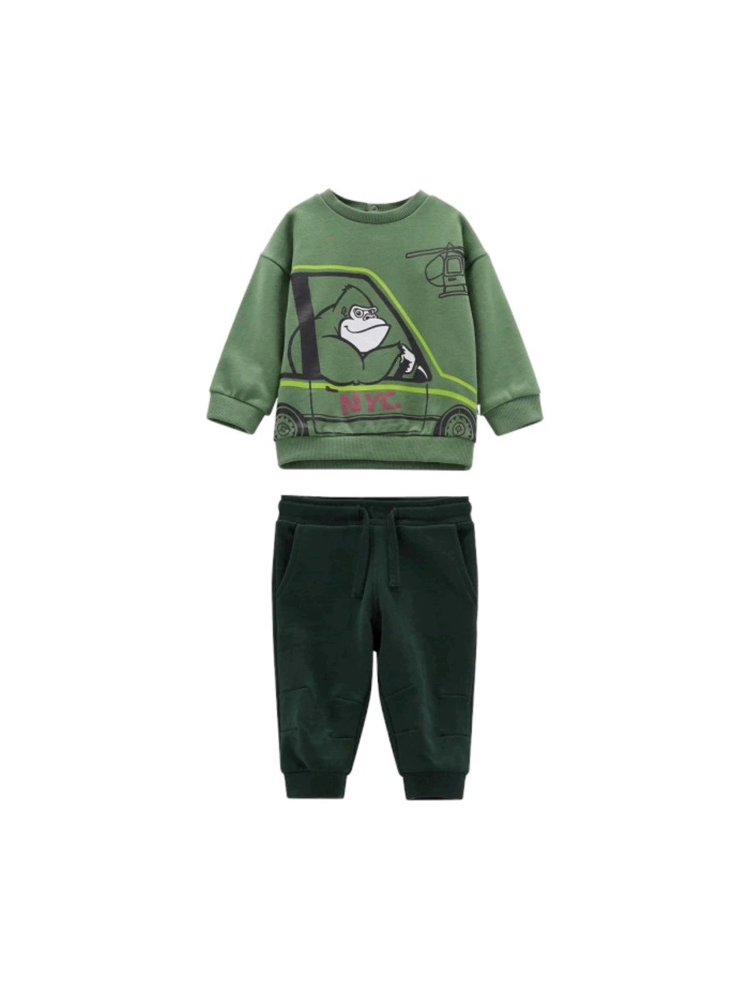 Tuta Felpa Invernale Bambino 45M0452K