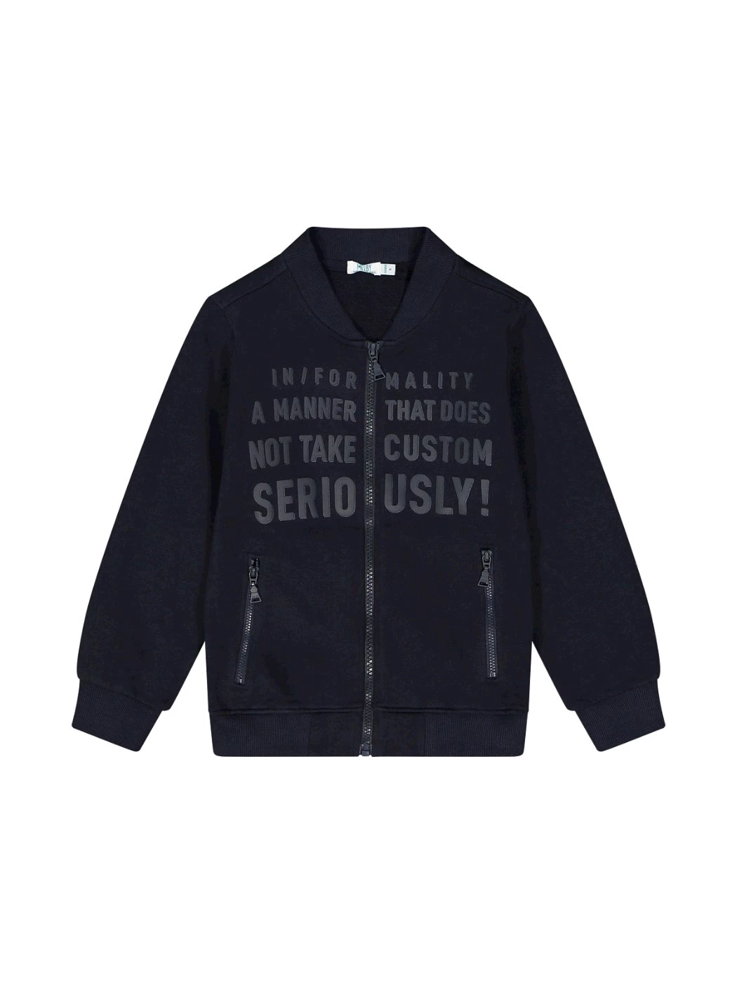 Felpa Zip Bambino 62D0584