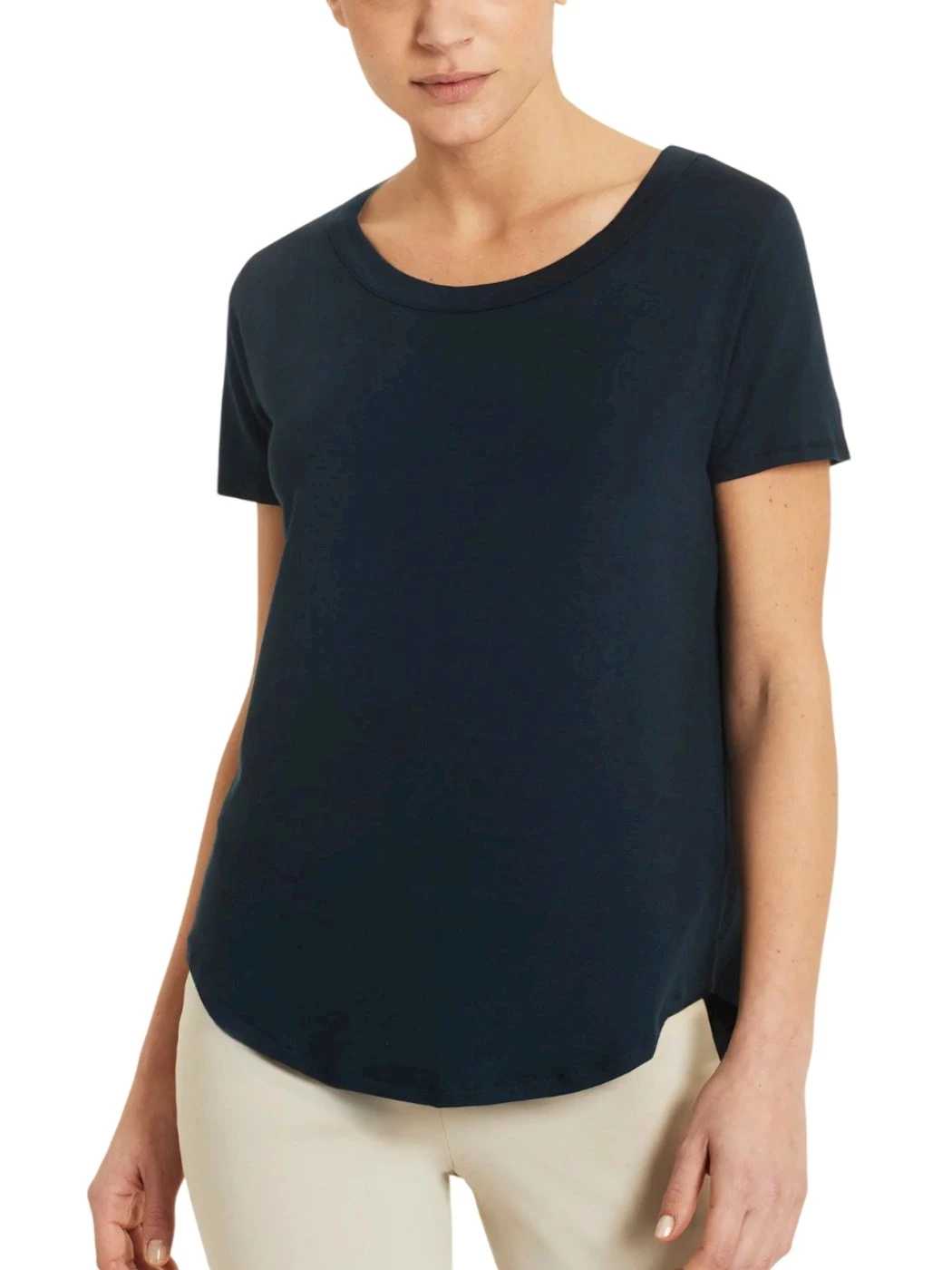 T-shirt Manica Corta in Viscosa Summer701217