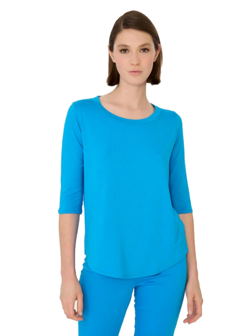 Maglia Girocollo Manica Tre Quarti Donna 70121W