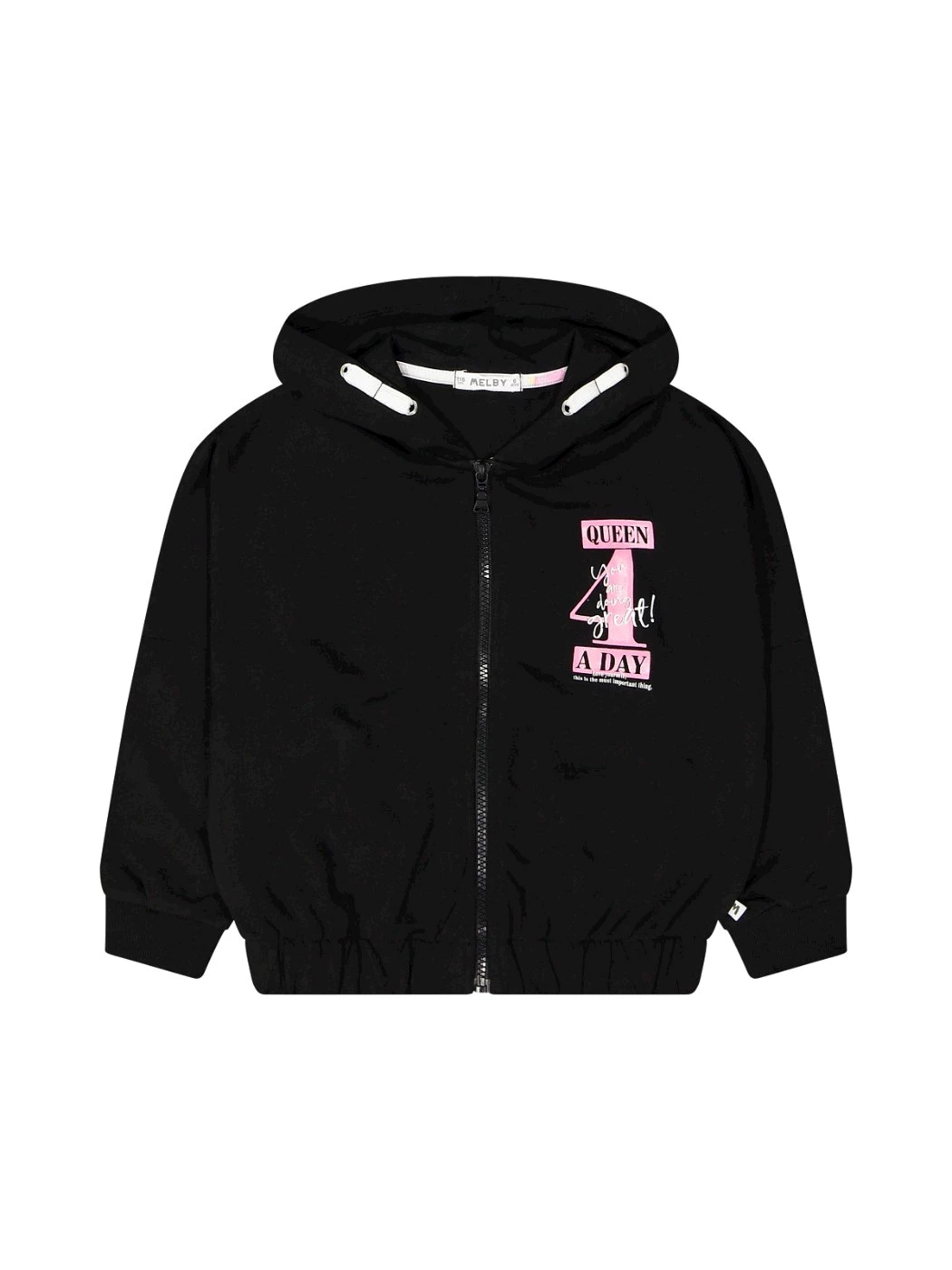 Felpa Zip Con Cappuccio Ragazza 75D5285