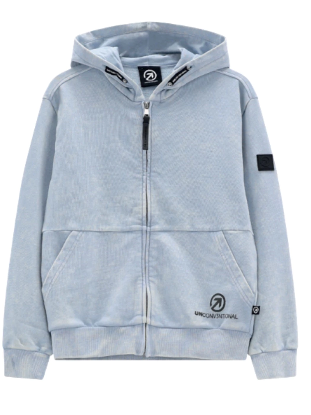 Maglia C/Cappuccio Zip Ragazzo 76D5334MLB