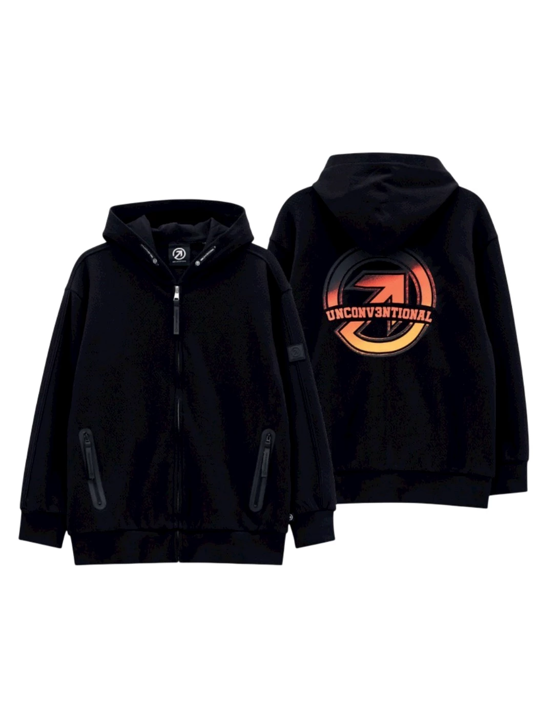 Maglia c/cappuccio Zip Ragazzo 76D5854MLB