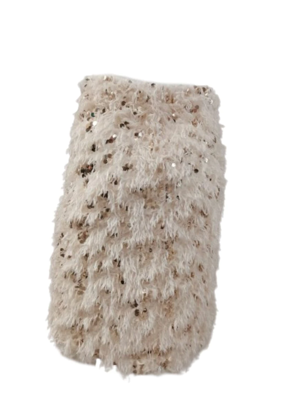 Gonna Paillettes e Piume Donna AS221