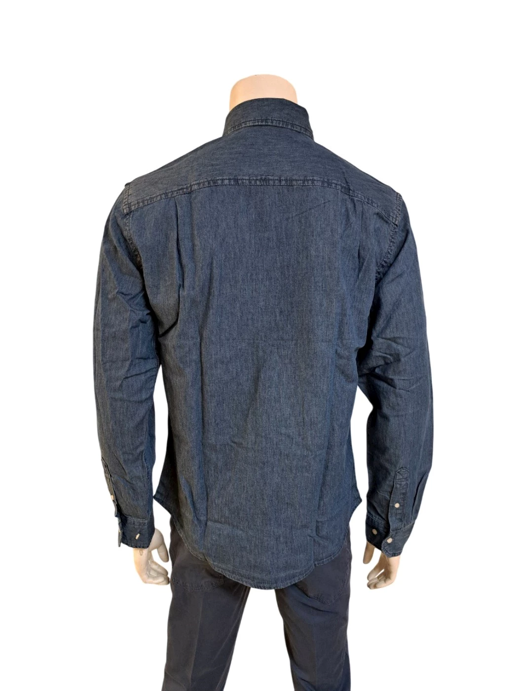 Camicia Denim Manica Lunga Uomo CHP947