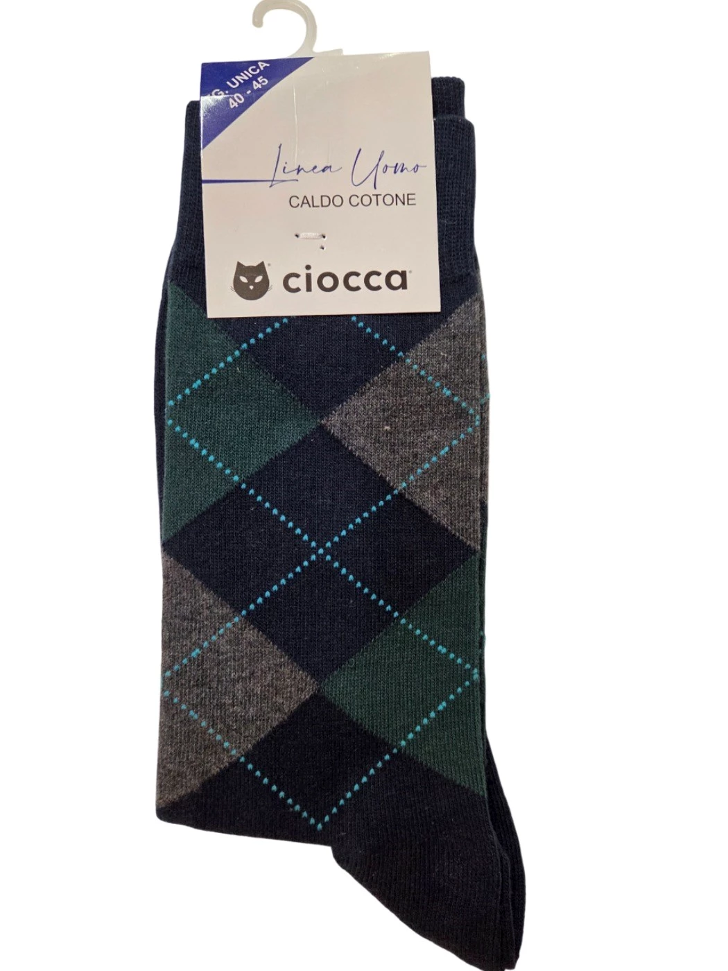 Calza Uomo Corta in Caldo Cotone CIU9979C