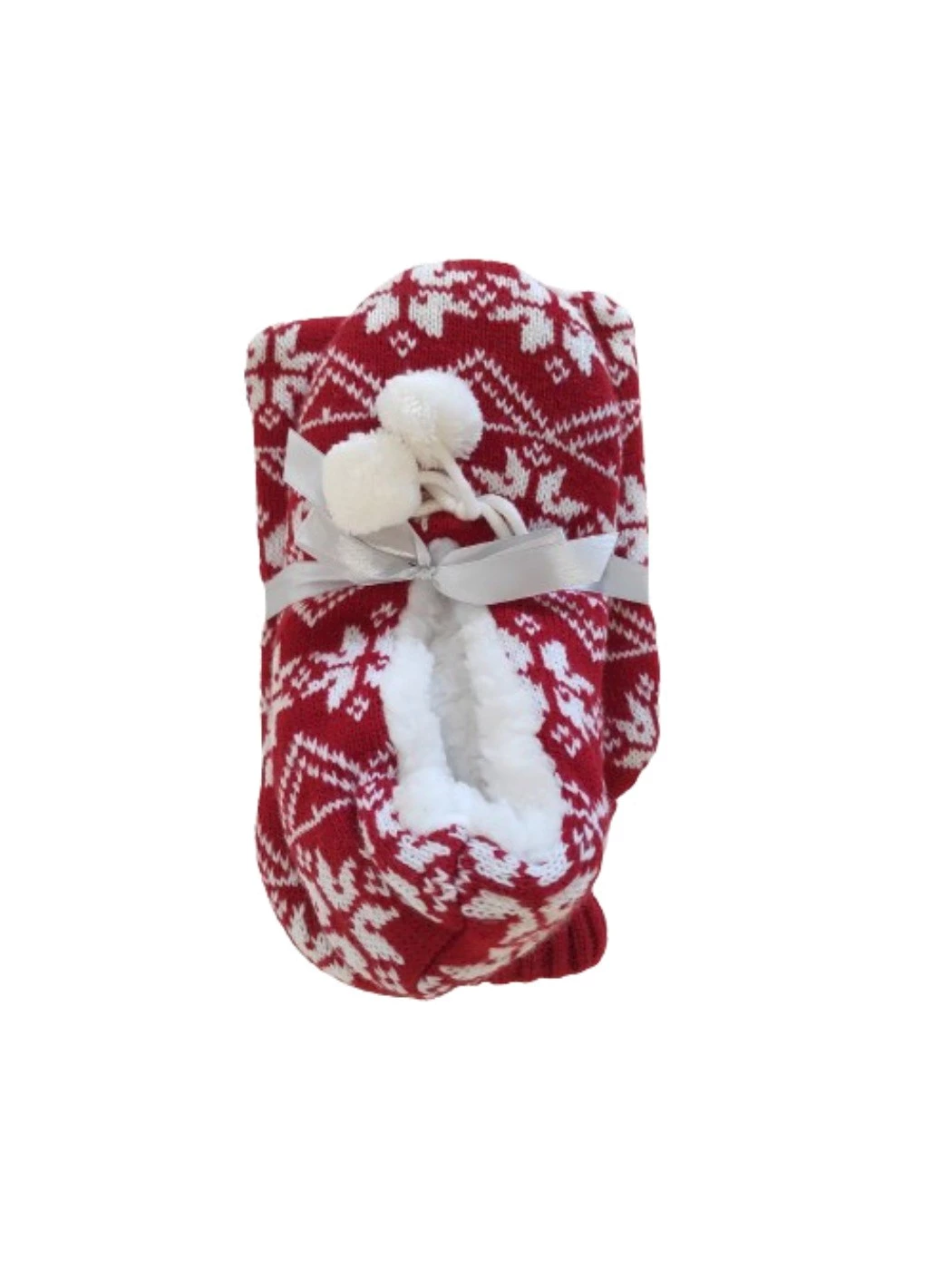 Pantofole e Borsa Acqua Calda Conf. Natale CND035A