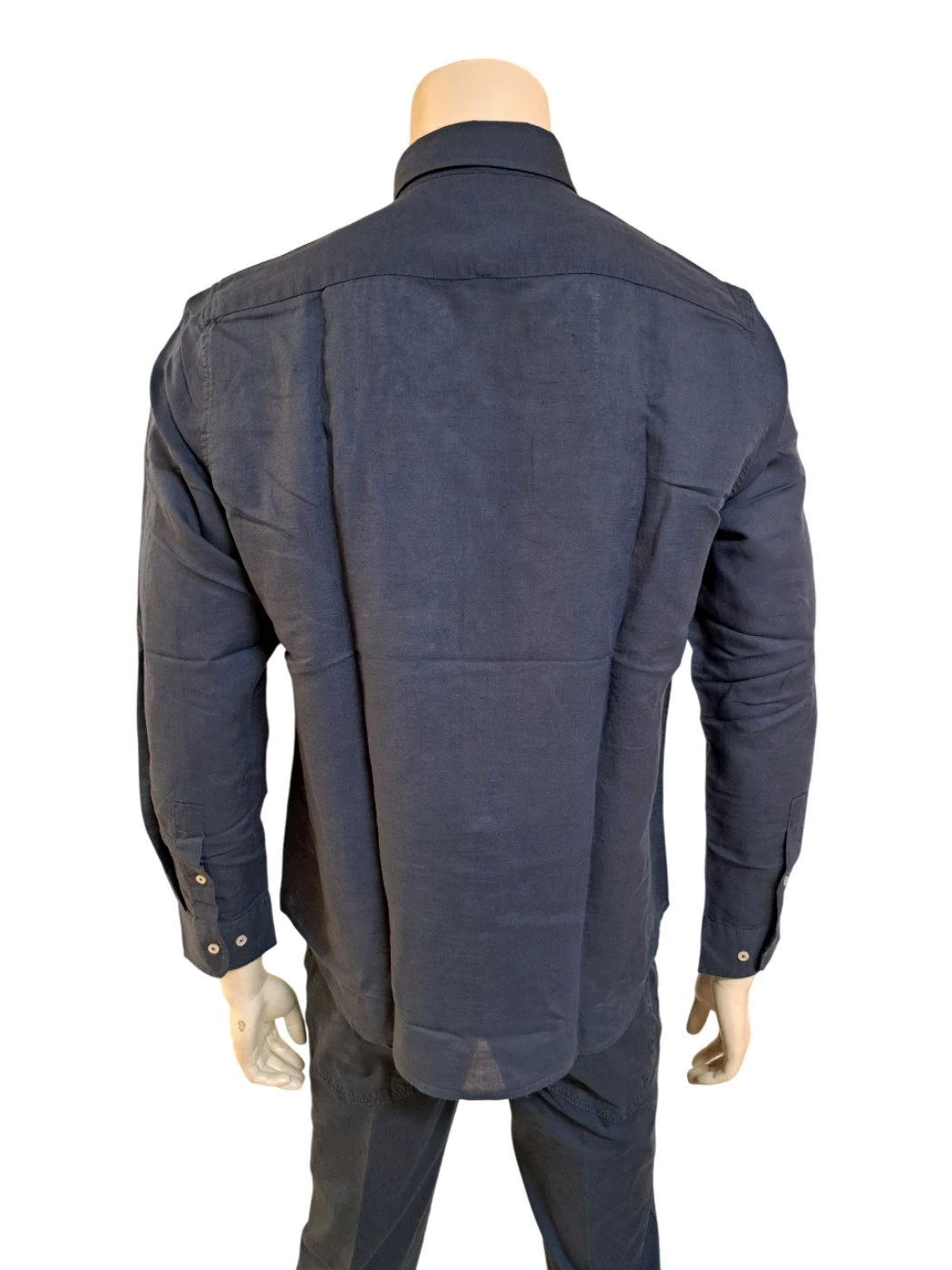 Camicia Lino Manica Lunga Uomo CR20106