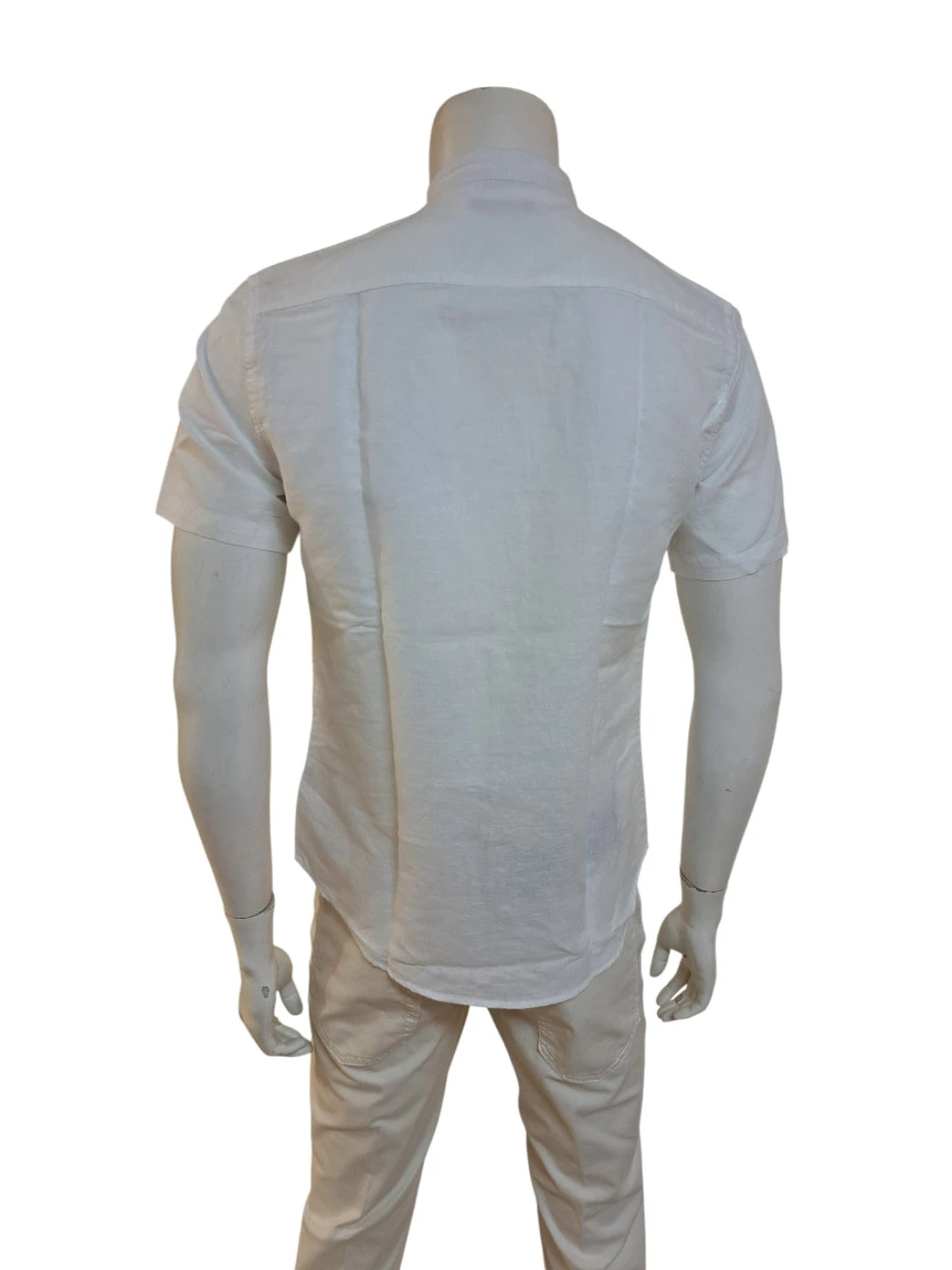 Camicia Manica Corta Lino Uomo CR20110
