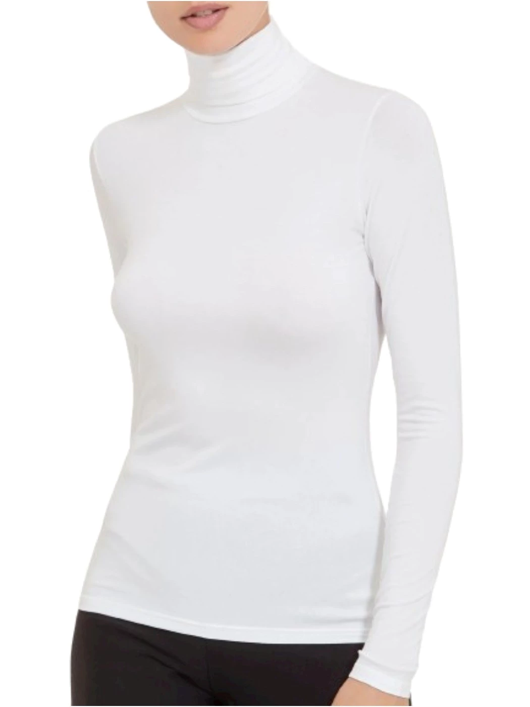 Maglia Dolcevita in Eco Viscosa Donna D794AK