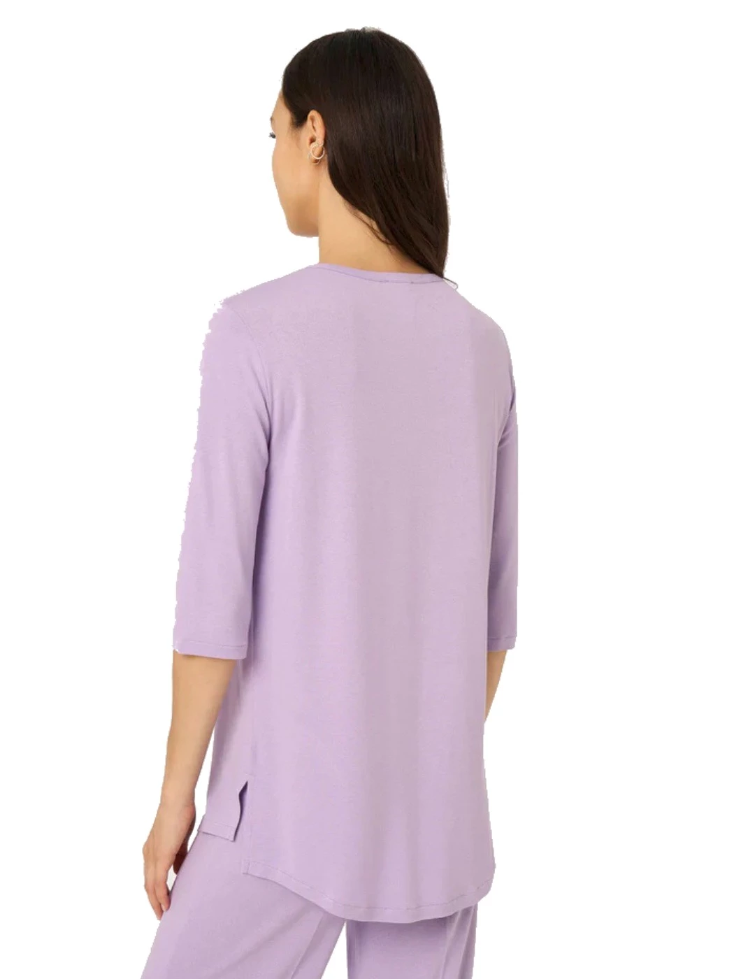 Maglia Scollo V Manica Tre Quarti Donna DD16XE