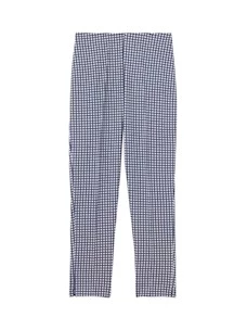 Pantalone Donna a Sigaretta Fantasia Scacchi DD77PY
