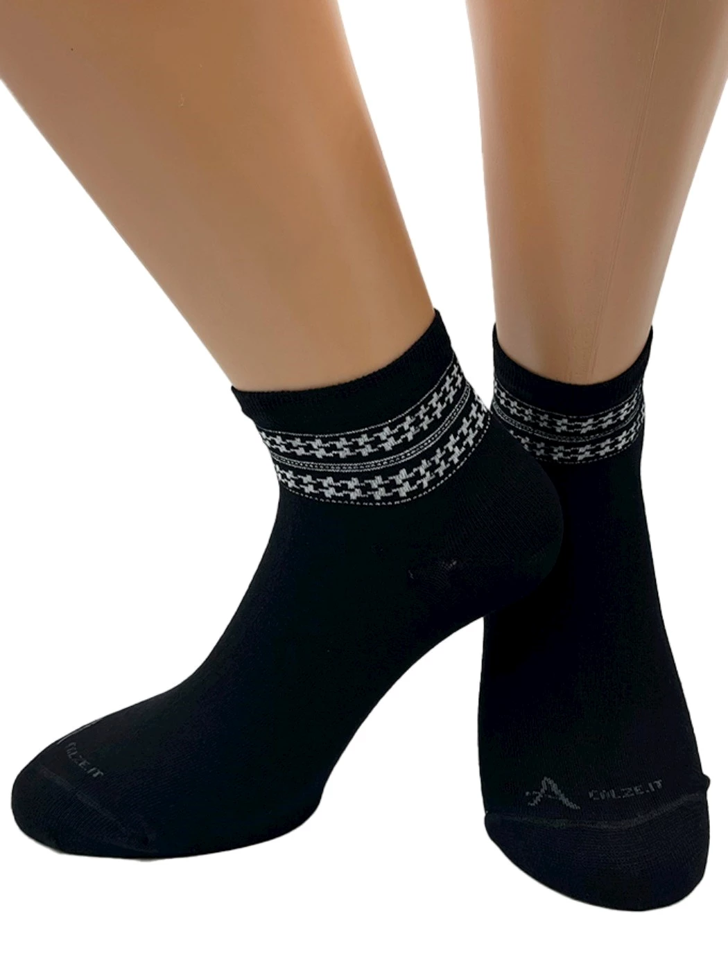 Calza Corto Caviglia in Cotone e Lurex DIANA-LUREX