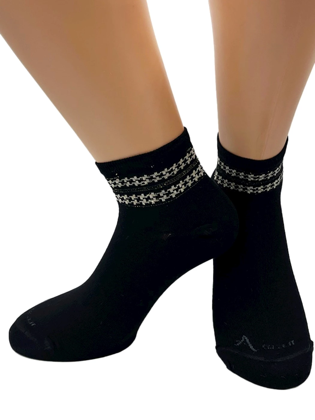 Calza Corto Caviglia in Cotone e Lurex DIANA-LUREX