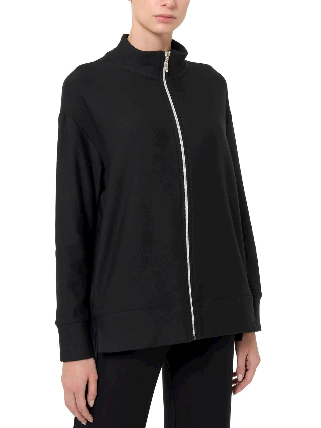 Felpa con zip in Eco techno Fleece DL92X0