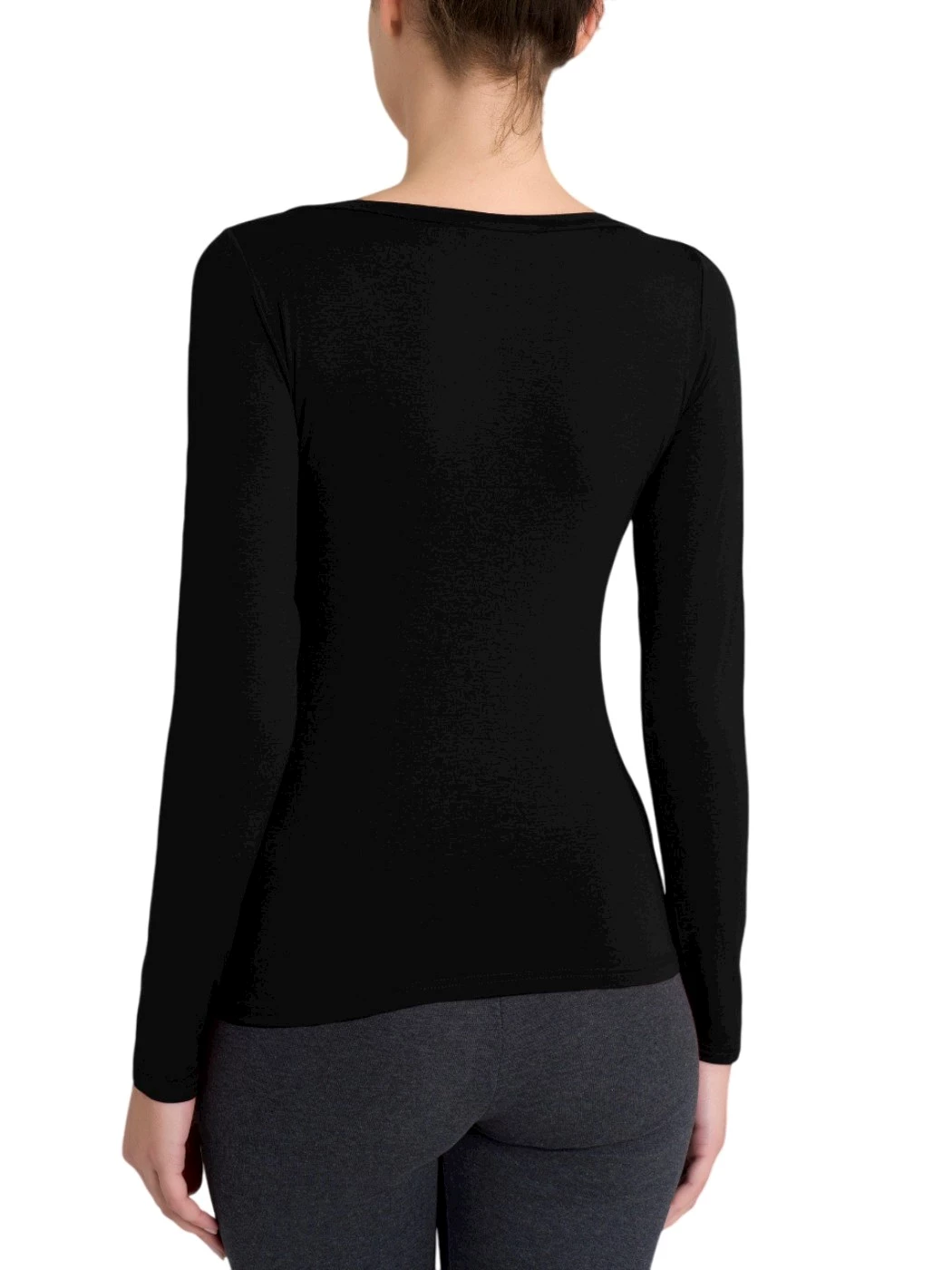 Maglia Collo Barchetta Manica Lunga Donna DM03AB