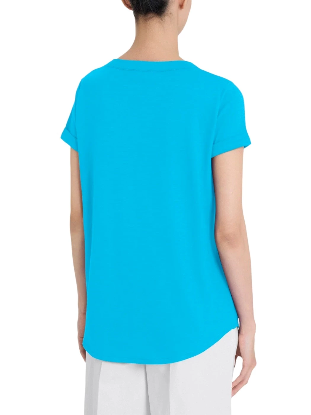 Maglietta Scollo V Manica Corta Donna DN36T8