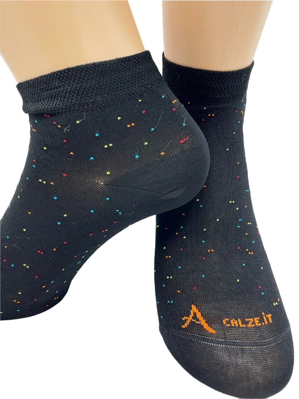 Calza Corto Caviglia in Filo di Scozia DONEG