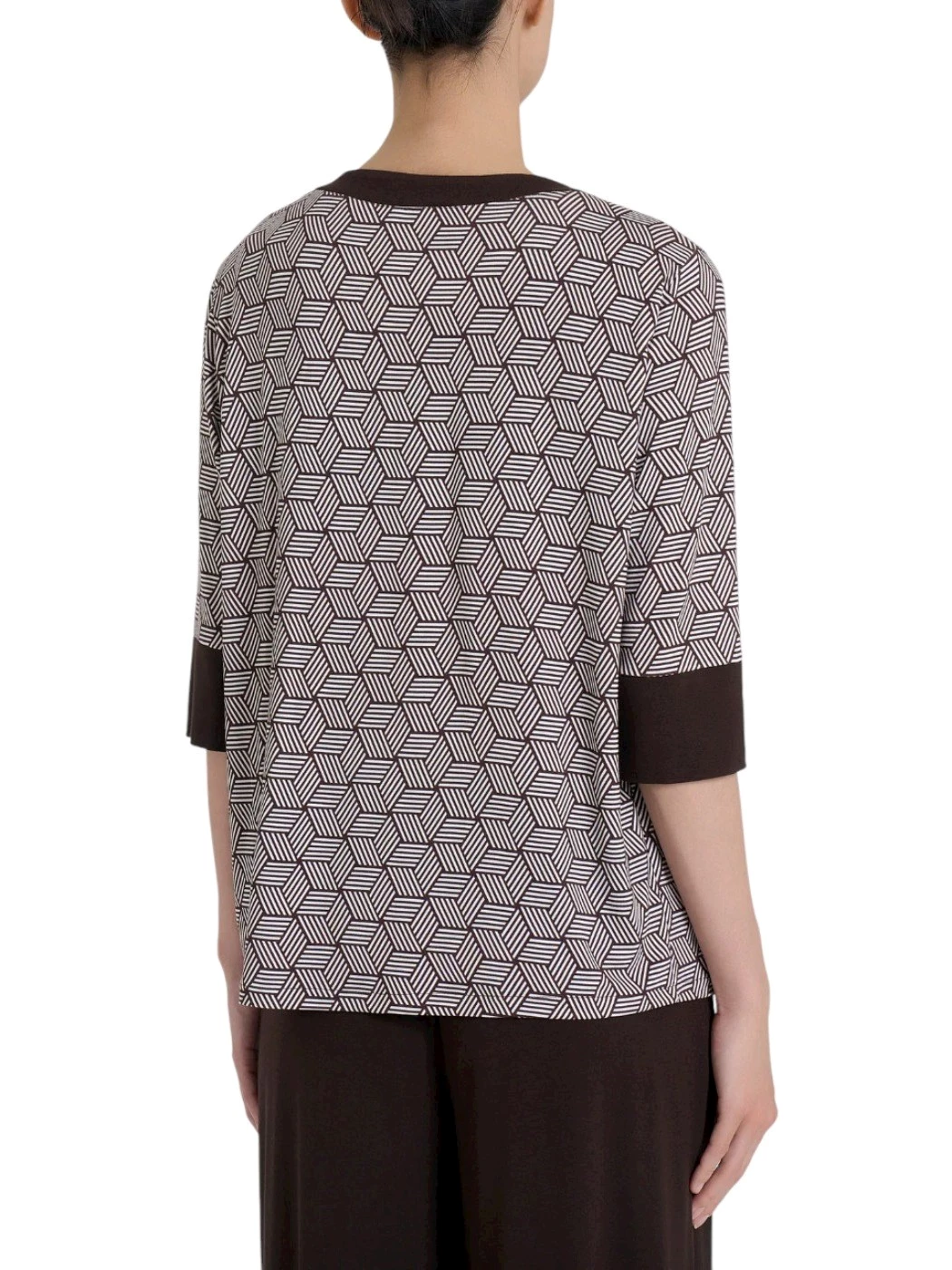 Cardigan Fantasia Manica Tre Quarti Donna DP93TT