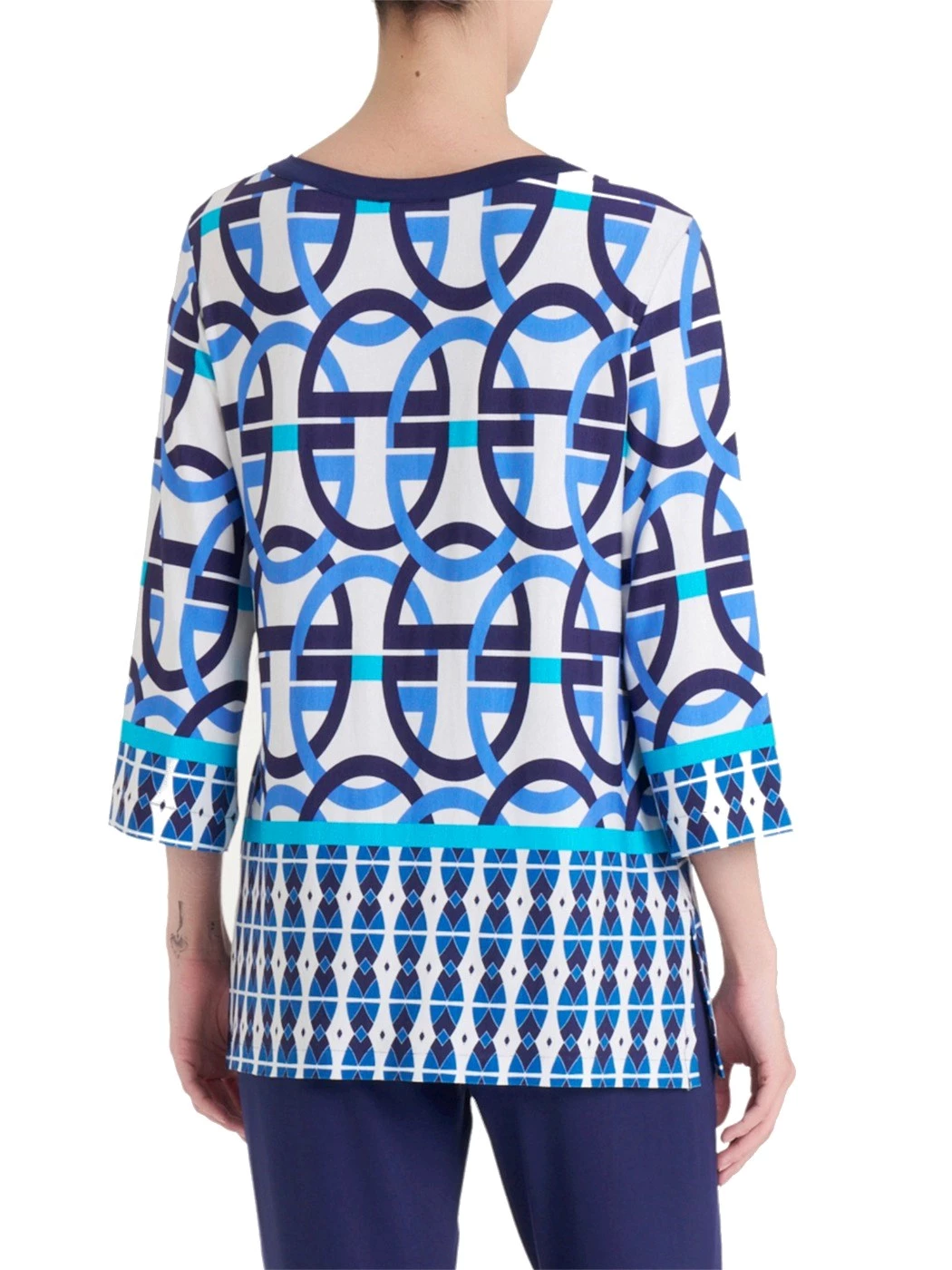 Maglia Girocollo Manica Tre Quarti Donna DQ03TW