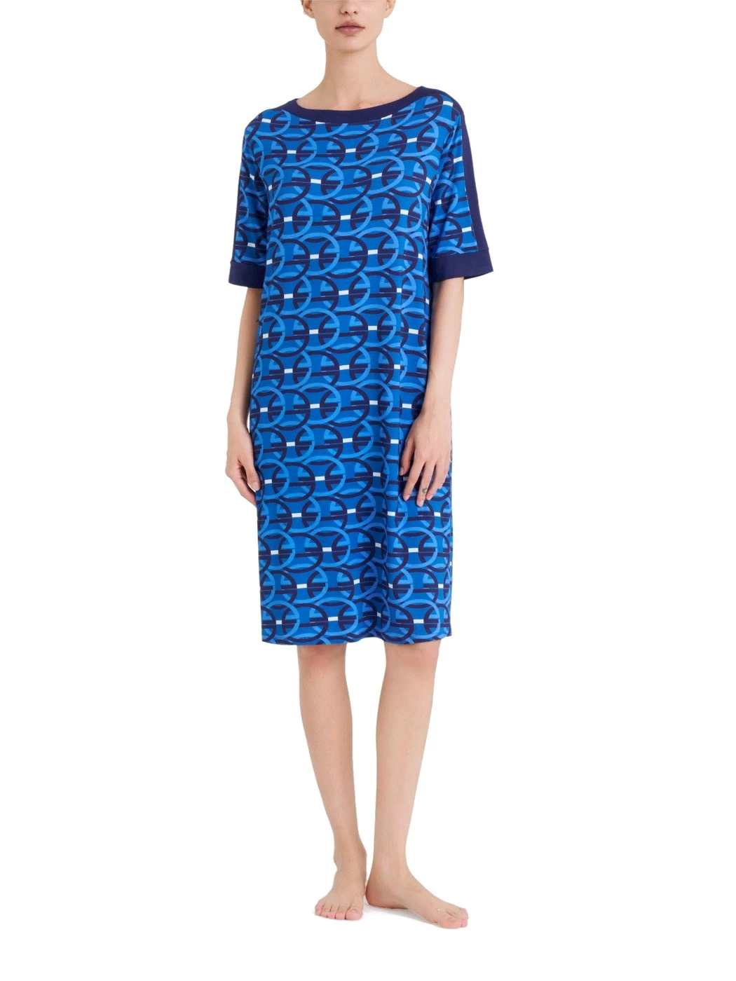 Abito Fantasia Manica Corta DQ14DN