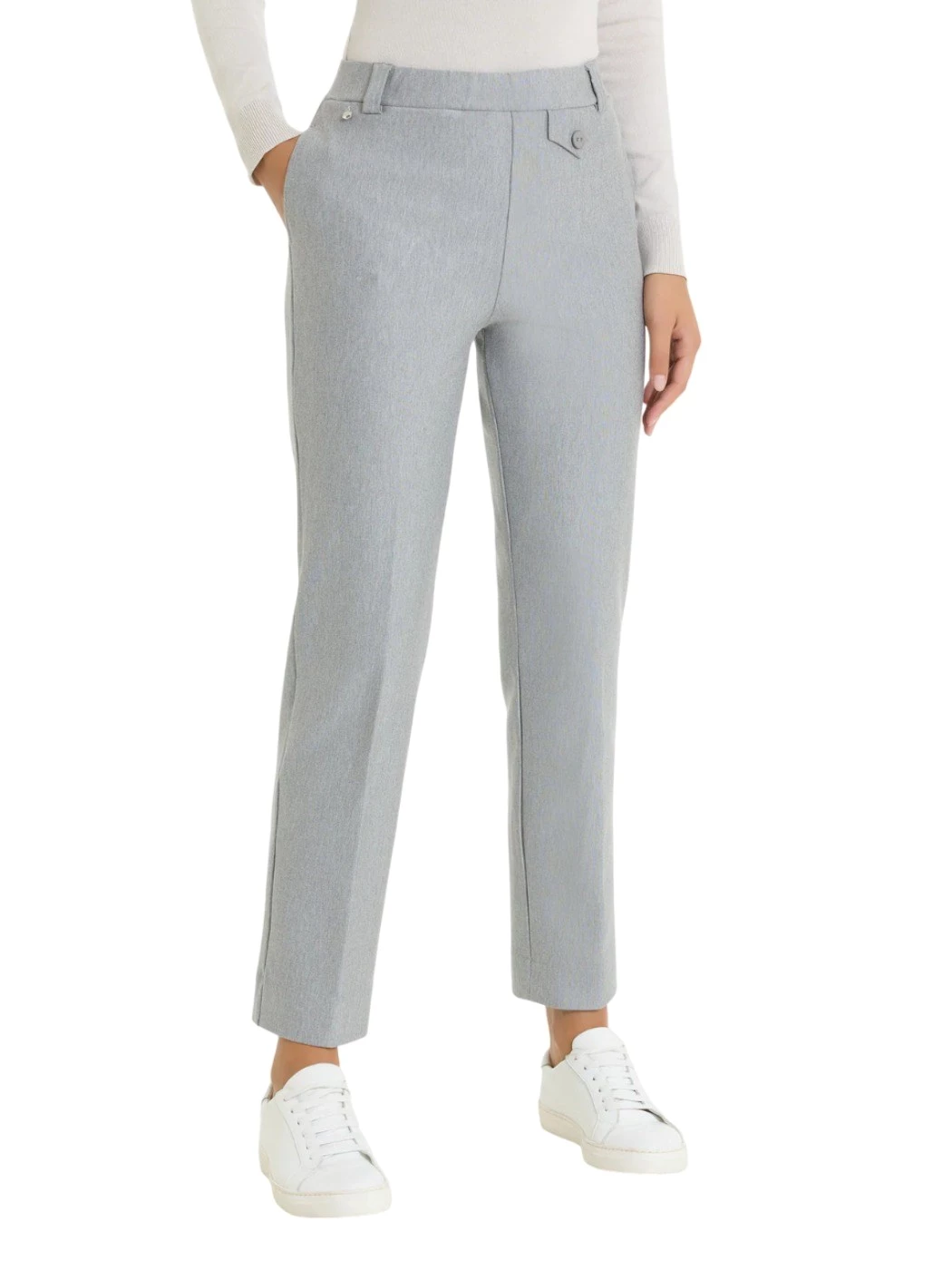 Pantalone Straight Con Tasche Donna DR22PP