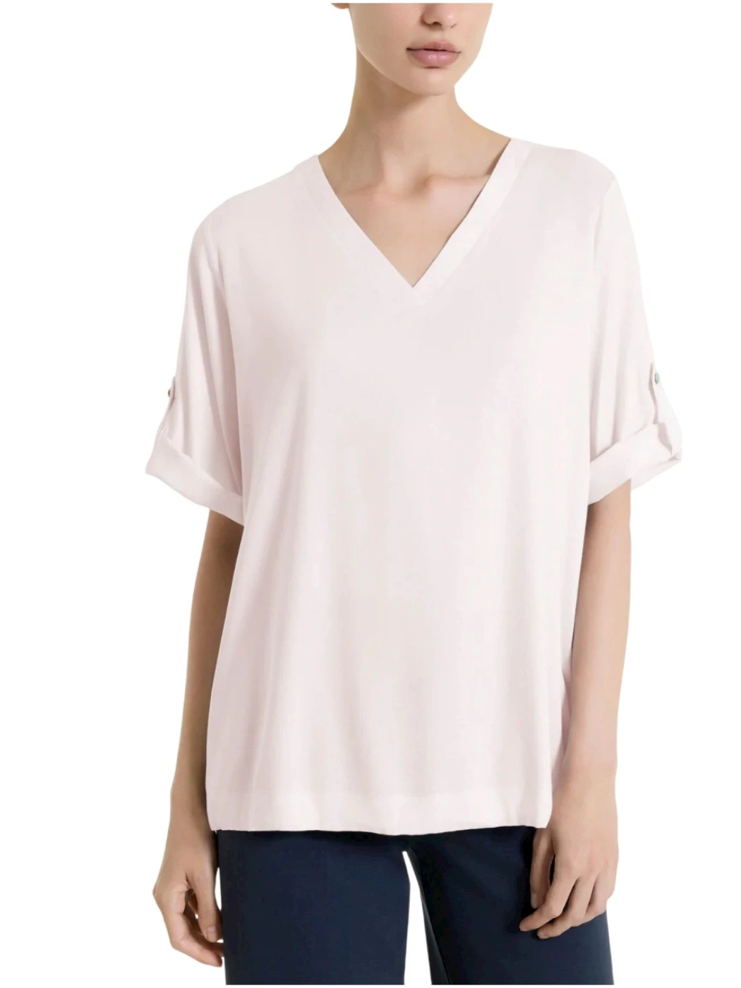 Camicia M/Risvolto Donna DS23SJ