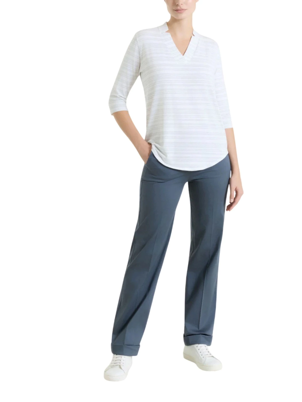 T-shirt Manica 3/4  Donna DS94T8