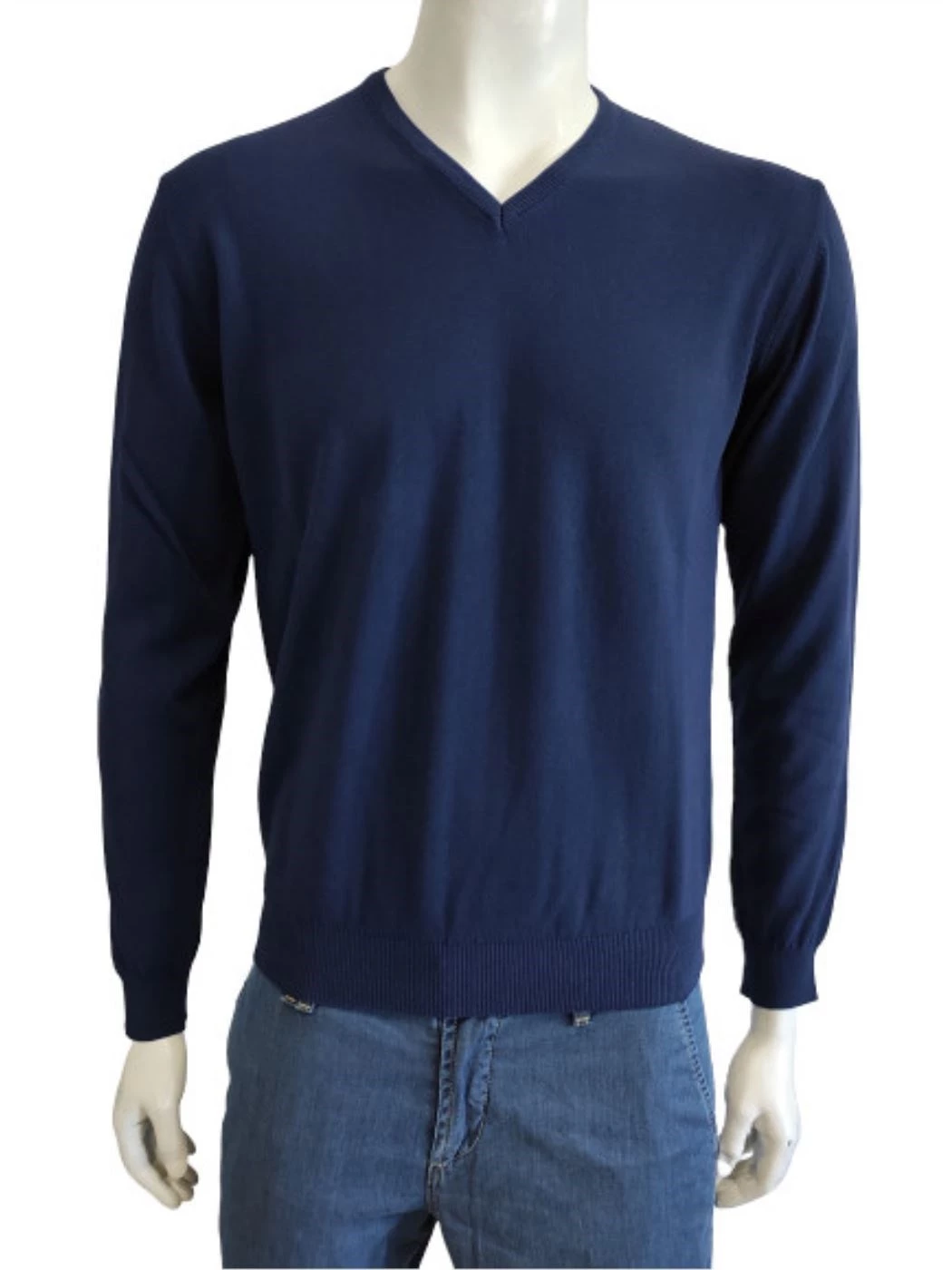 Maglia Uomo Pullover Cotone H597TU
