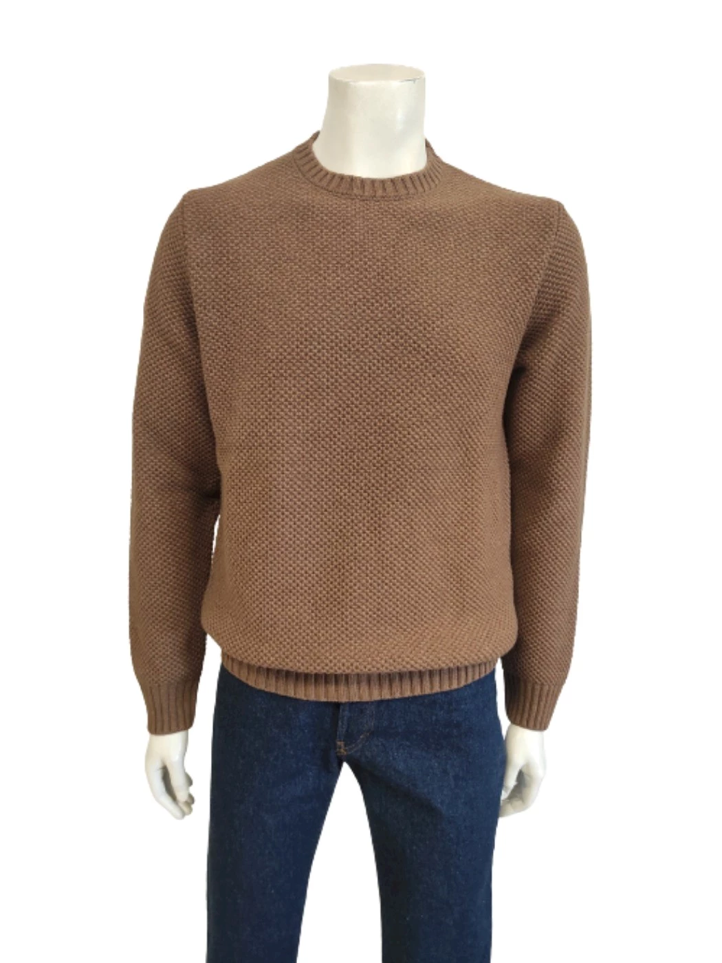 Maglia Girocollo Punto Riso Uomo H687T