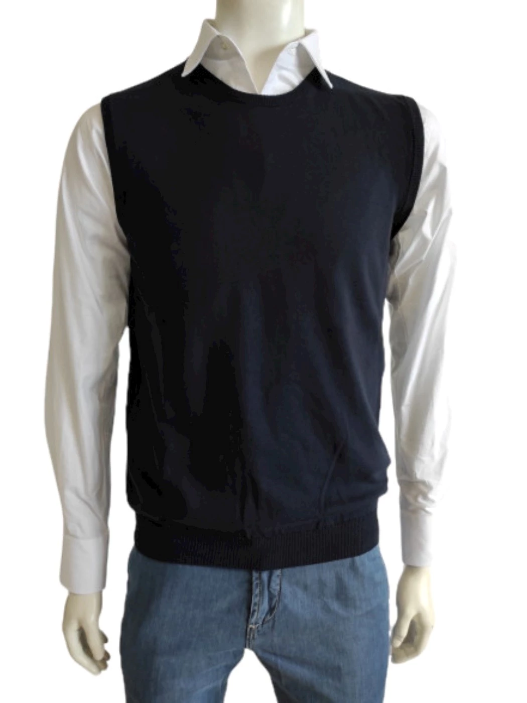 Girocollo Senza Maniche Uomo Cotone H755TG