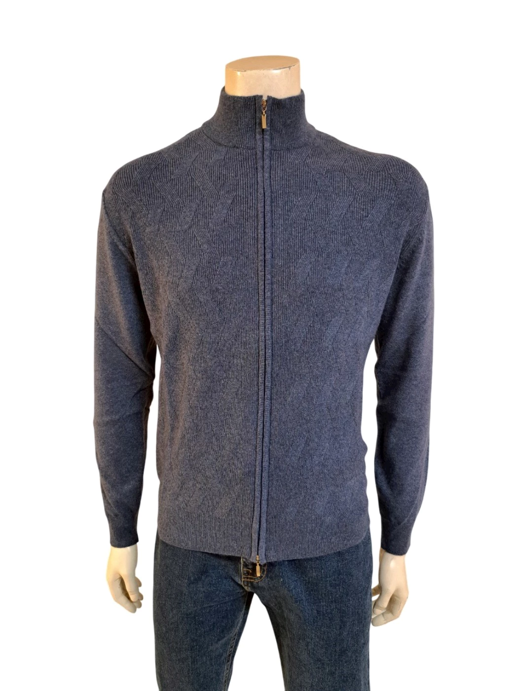 Maglia Giacca Zip Uomo H819T