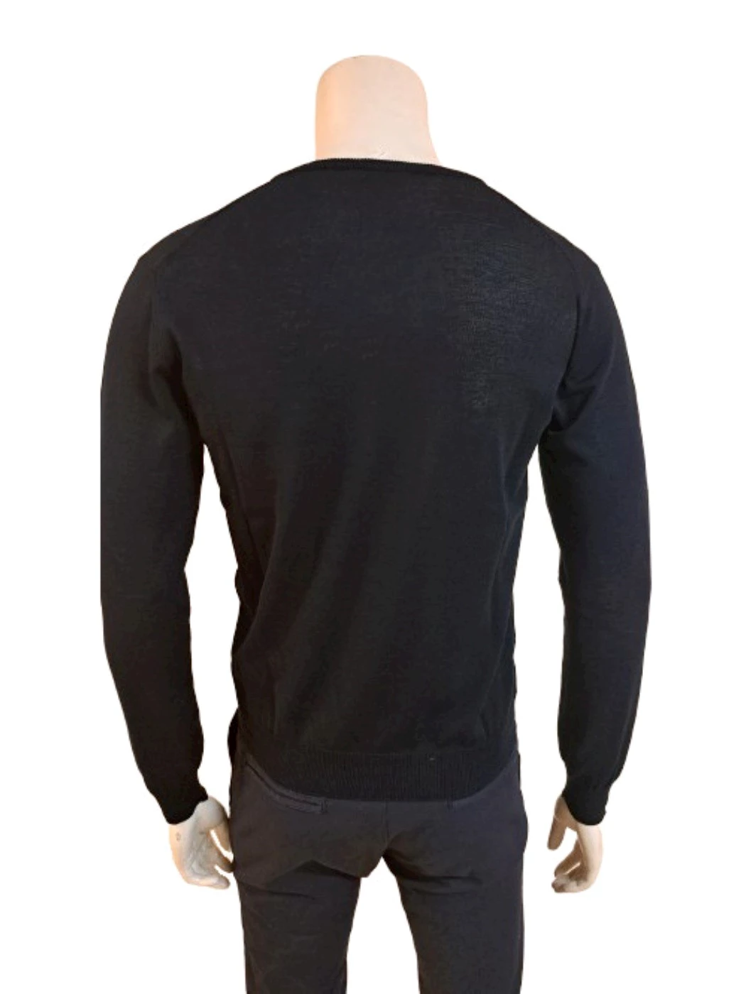 Maglia Scollo V Uomo Cotone Basic H840V