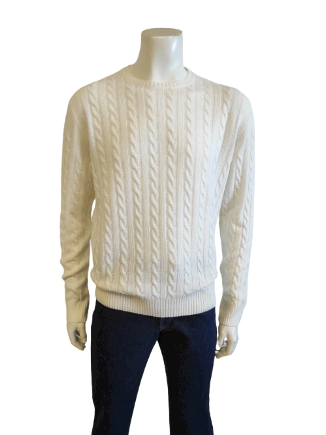 Girocollo Uomo A Trecce H857