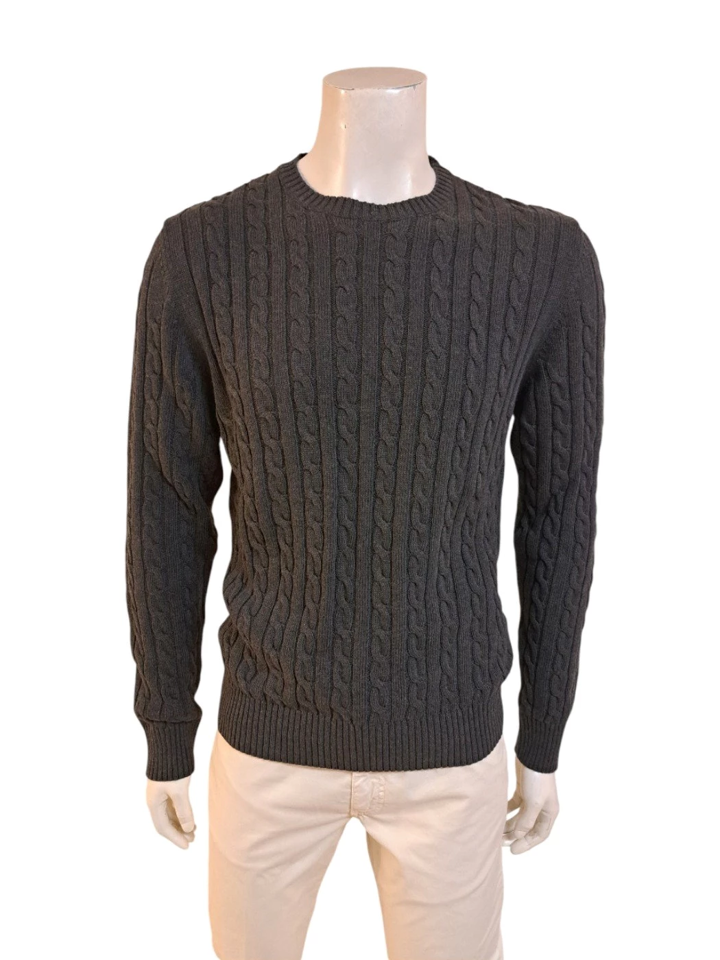 Maglia Girocollo Trecce Uomo H857C