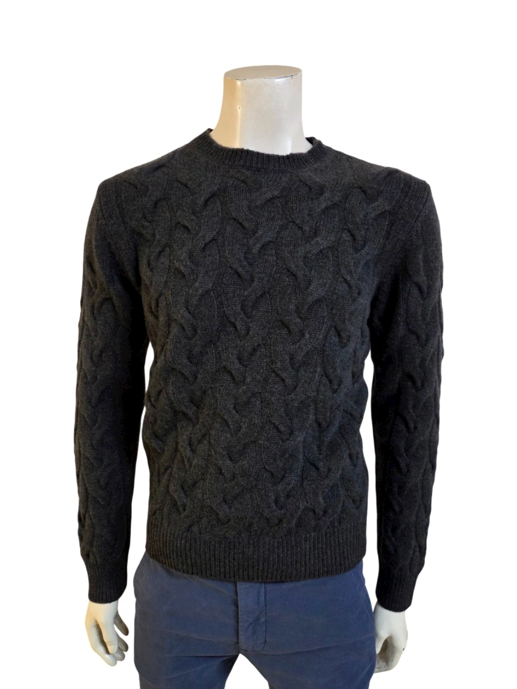 Maglia Girocollo Treccione Uomo H874